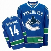 Alex Burrows Vancouver Canucks Reebok Men's Authentic Home Jersey - Navy Blue