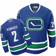 Dan Hamhuis Vancouver Canucks Reebok Men's Authentic New Third Jersey - Royal Blue