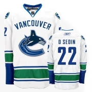 Daniel Sedin Vancouver Canucks Reebok Youth Authentic Away Jersey - White