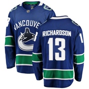 Brad Richardson Vancouver Canucks Fanatics Branded Men's Breakaway Home Jersey - Blue