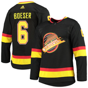 Brock Boeser Vancouver Canucks Adidas Youth Authentic Alternate Primegreen Pro Jersey - Black