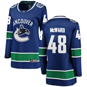 Cole McWard Vancouver Canucks Fanatics Branded Women's Breakaway Home Jersey - Blue
