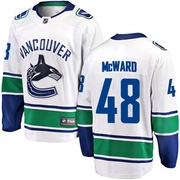 Cole McWard Vancouver Canucks Fanatics Branded Youth Breakaway Away Jersey - White