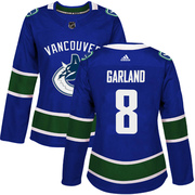 Conor Garland Vancouver Canucks Adidas Women's Authentic Home Jersey - Blue