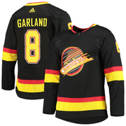 Conor Garland Vancouver Canucks Adidas Youth Authentic Alternate Primegreen Pro Jersey - Black