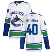 Elias Pettersson Vancouver Canucks Adidas Men's Authentic zied Away Jersey - White