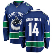 Geoff Courtnall Vancouver Canucks Fanatics Branded Men's Breakaway Home Jersey - Blue