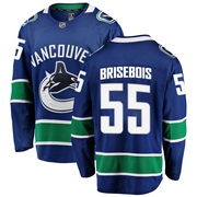 Guillaume Brisebois Vancouver Canucks Fanatics Branded Men's Breakaway Home Jersey - Blue