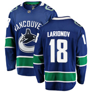 Igor Larionov Vancouver Canucks Fanatics Branded Men's Breakaway Home Jersey - Blue