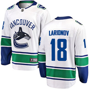 Igor Larionov Vancouver Canucks Fanatics Branded Youth Breakaway Away Jersey - White