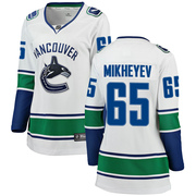 Ilya Mikheyev Vancouver Canucks Fanatics Branded Women's Breakaway Away Jersey - White