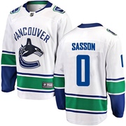 Max Sasson Vancouver Canucks Fanatics Branded Men's Breakaway Away Jersey - White