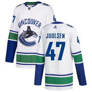 Noah Juulsen Vancouver Canucks Adidas Youth Authentic zied Away Jersey - White
