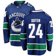 Pius Suter Vancouver Canucks Fanatics Branded Youth Breakaway Home Jersey - Blue