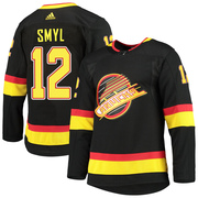 Stan Smyl Vancouver Canucks Adidas Youth Authentic Alternate Primegreen Pro Jersey - Black