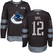 Stan Smyl Vancouver Canucks Youth Authentic 1917-2017 100th Anniversary Jersey - Black