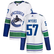 Tyler Myers Vancouver Canucks Adidas Men's Authentic zied Away Jersey - White