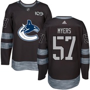 Tyler Myers Vancouver Canucks Men's Authentic 1917-2017 100th Anniversary Jersey - Black